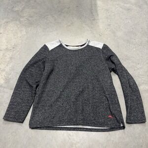 Tommy Bahama Sweater Mens Large Gray‎ Crew Neck Long Sleeve Logo